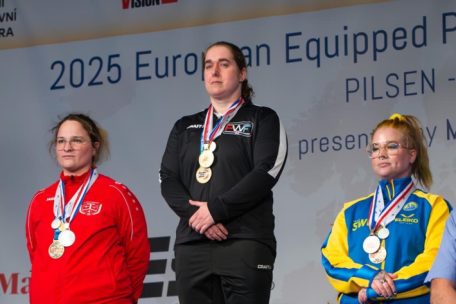 Powerlifting / Dreimal Gold: Ankie Timmers räumt bei der EM in Tschechien ab