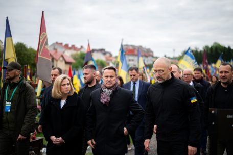 Angriffskrieg / Außenminister Bettel in Lwiw: Ukraine und EU beschließen Einrichtung von Sondertribunal