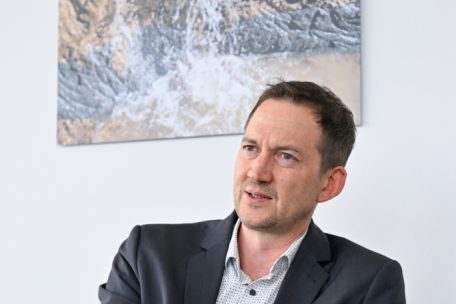 Marc Hans weiß, dass die Hochwassergefahren zugenommen haben.