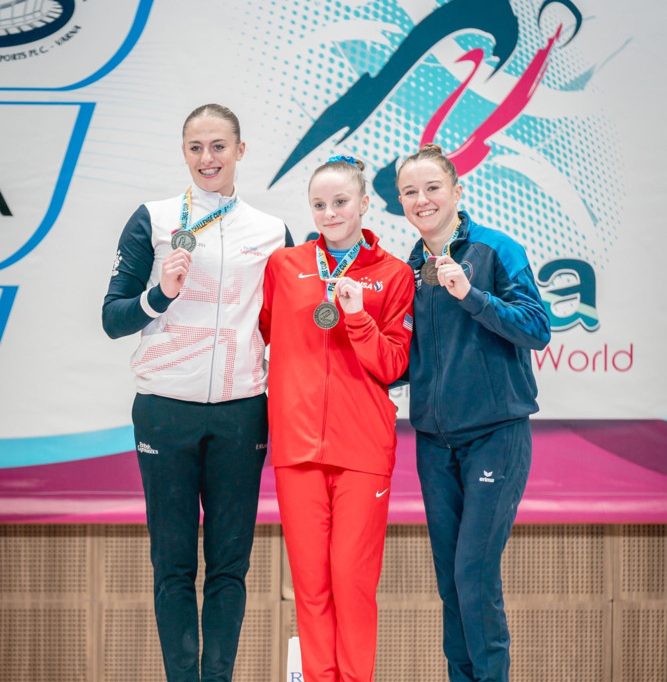 Kunstturnen / Kein Zufall: Céleste Mordenti gewinnt beim Weltcup eine weitere Bronzemedaille