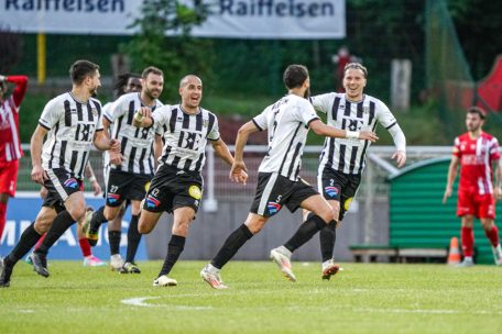 Die Jeunesse ging noch vor der Pause in Führung
