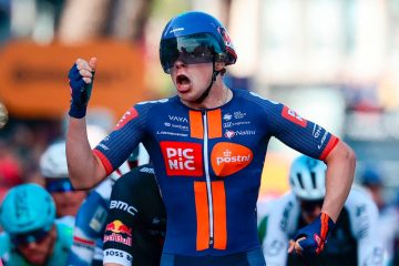 Giro d’Italia / Der „nette“ Casper van Uden zeigt in Lecce seine Zähne