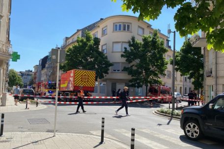 Esch / CGDIS überprüft in der rue due Nord „verdächtige Substanz“ – Gebäude evakuiert