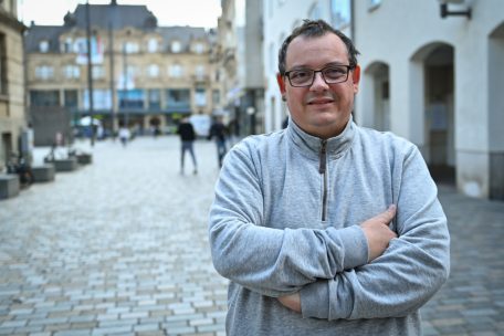 Jeannot Behm vom „Sercive écologique“ in Esch