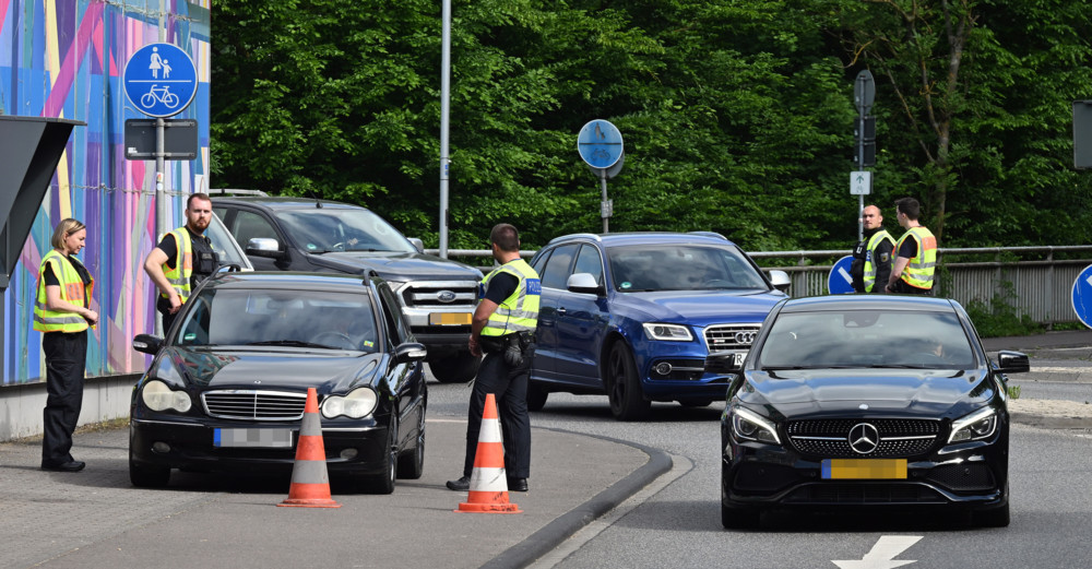 Deutsche Grenzkontrollen / Ein Ortsbesuch beim Grenzübergang Wasserbilligerbrück