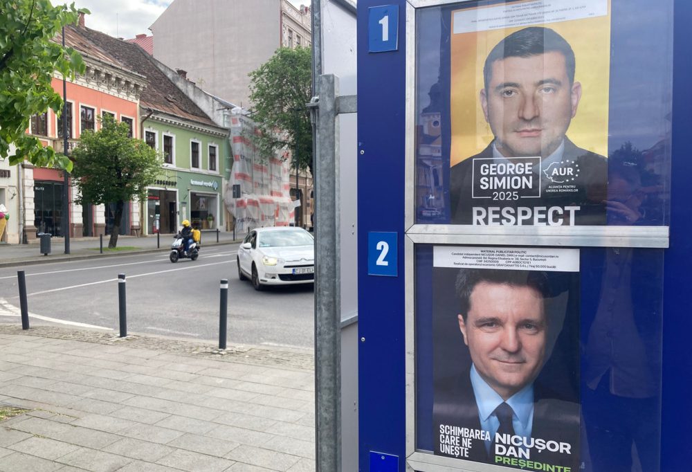 Richtungswahl in Rumänien / Am ultranationalistischen Präsidentschaftsanwärter Simion teilen sich die Geister
