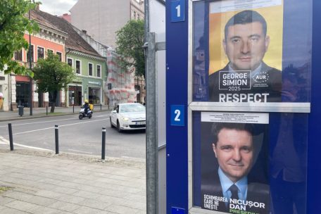 Richtungswahl in Rumänien / Am ultranationalistischen Präsidentschaftsanwärter Simion teilen sich die Geister