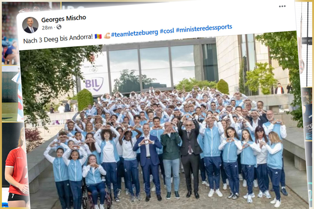 „Nach 3 Deeg bis Andorra!“ / Sportminister Mischo fährt eine Woche zu früh zu den Spielen der kleinen Staaten
