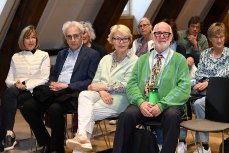 Guy Dockendorf (r.) ist seit 1987 Sekretär der „Amicale Mauthausen“ und seit 2014 Präsident des „Comité international de Mauthausen“
