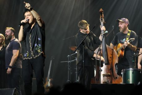 Eingespieltes Team: Jamie Cullum und seine Band