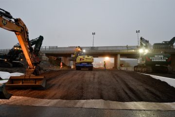 Baustelle / A1 in Richtung Trier bis Ausfahrt Kirchberg am Wochenende gesperrt