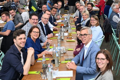 Luxemburg-Stadt / Mittagspause auf dem „Mäertchen“: Traditioneller Termin mit der Regierung