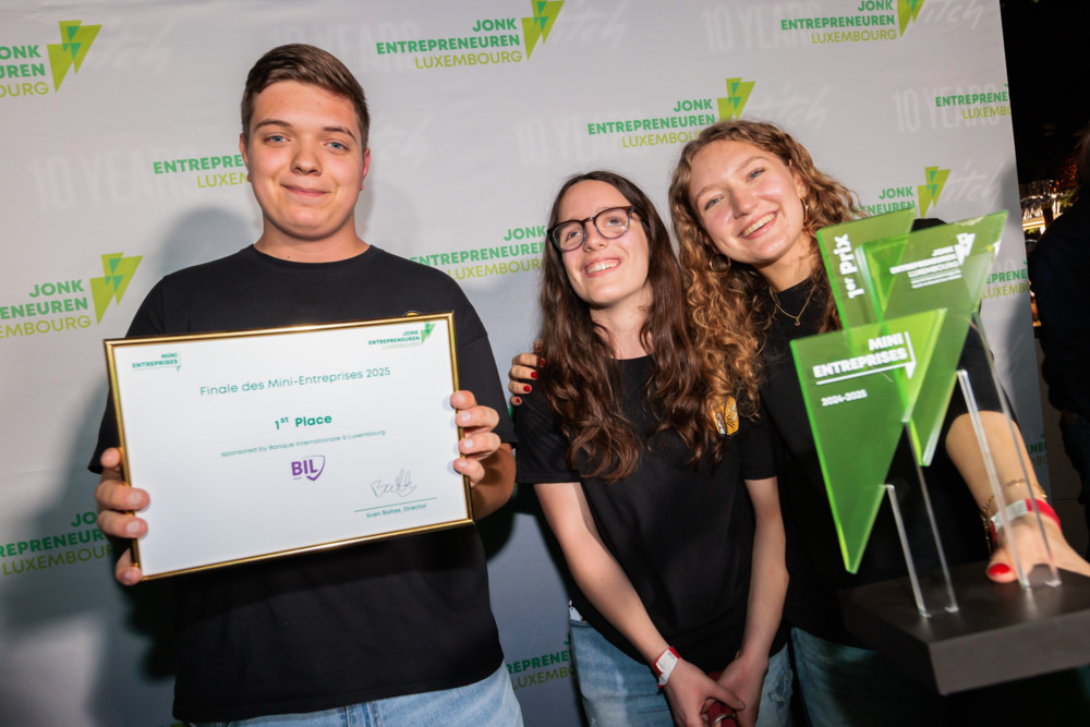 Junge Unternehmer / „Feel It“ gewinnt das Finale der Mini-Entreprises