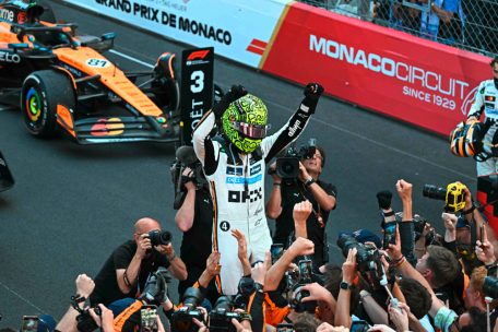 „Monaco, Baby!“ / Norris feiert das große Formel 1-Comeback