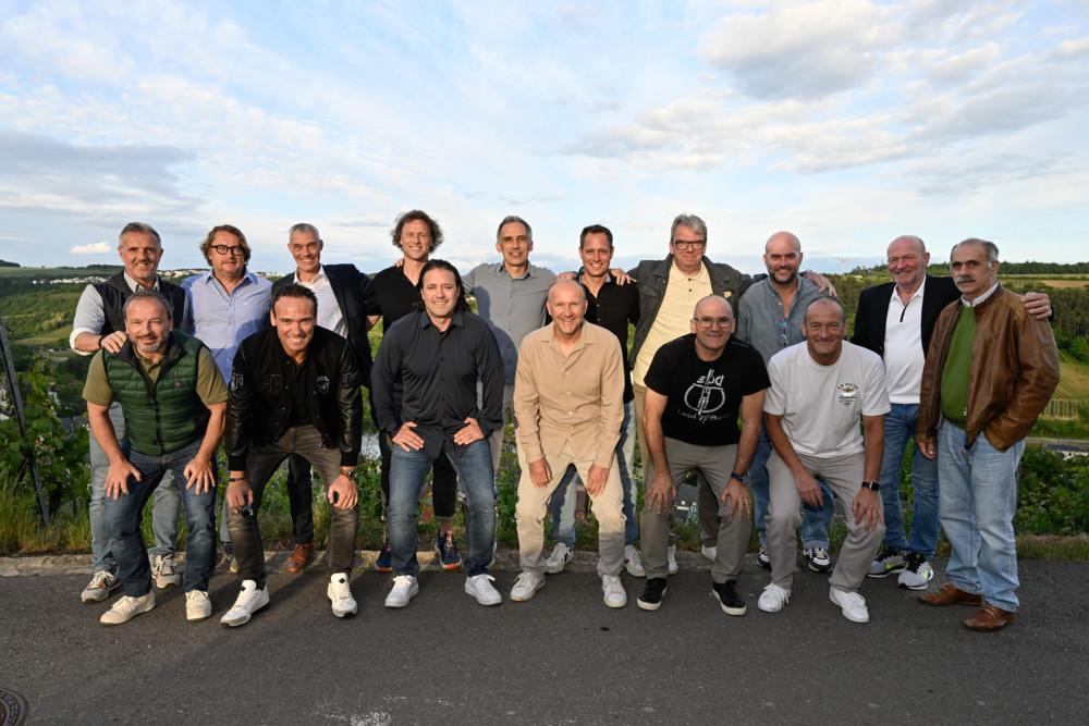 Jeunesse Esch / Pecqueur-Team trifft sich 30 Jahre später in Wormeldingen