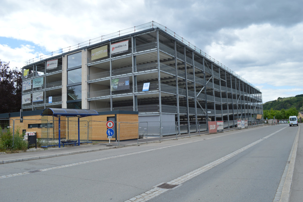 650 neue Stellplätze / Neues Parkhaus in Diekirch beginnt ab Montag kostenlose Testphase
