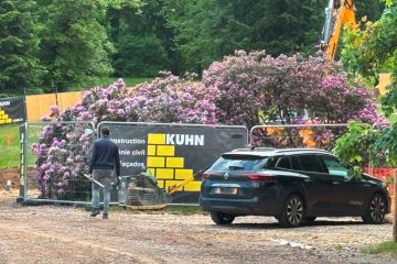 Colmar-Berg / Im royalen Garten wird gebuddelt: Arbeiten an Erbgroßherzog Guillaumes Einfamilienhaus beginnen