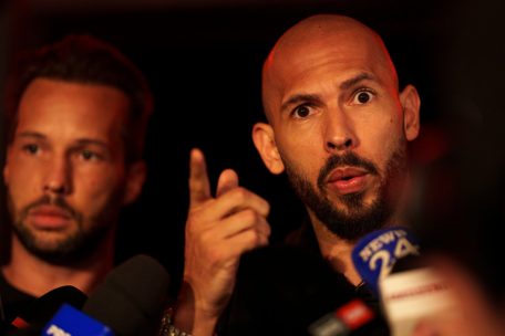 Prozess / Anklage gegen Tate-Brüder wegen Vergewaltigung