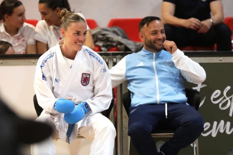 Die Chemie zwischen Pola Giorgetti und Trainer Michael Lecaplain stimmte