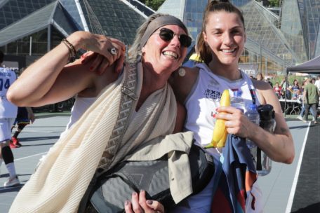 Angefeuert wurde Michelle Dittgen in Andorra von der Familie