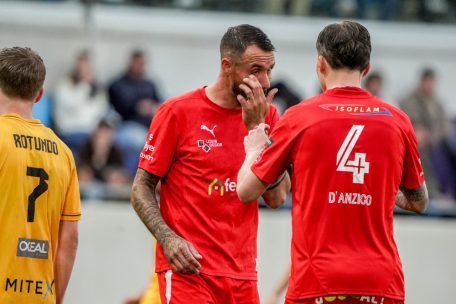 Erstes Doublé in der Tasche: Geoffrey Franzoni und Kevin d’Anzico (r.)