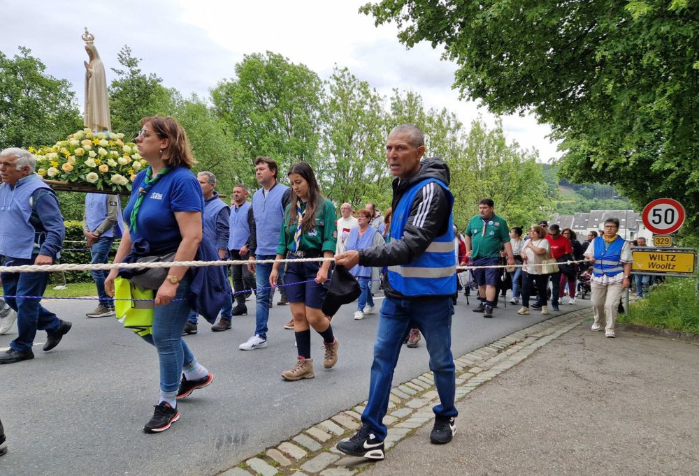 Wiltz / Große Prozession mit Volksfest-Charakter: Zu Besuch bei der Fatima-Pilgerfahrt