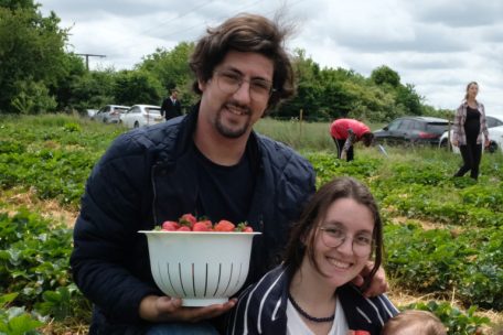 Ein erfolgreicher Ausflug für Jaime und Joana