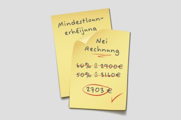 Neues Gesetz zum Mindestlohn / Löhne schöngerechnet: Minister Mischo will mit neuer Berechnung eine Erhöhung vermeiden