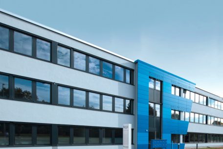 Der Firmensitz auf Potaschbierg, Grevemacher