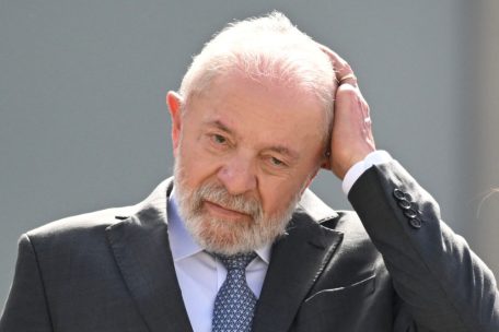 Zunehmend werden Zweifel laut, ob Luiz Inácio Lula da Silva nächstes Jahr zur Wiederwahl antreten kann. Hier Lula bei dem Besuch des angolanischen Staatspräsidenten João Lourenço in Brasilia am 23. Mai.