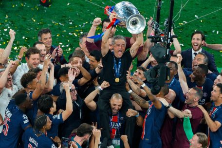 Fußball / Nach Champions-League-Sieg: PSG „ist magisch“ – und Luis Enrique tanzt