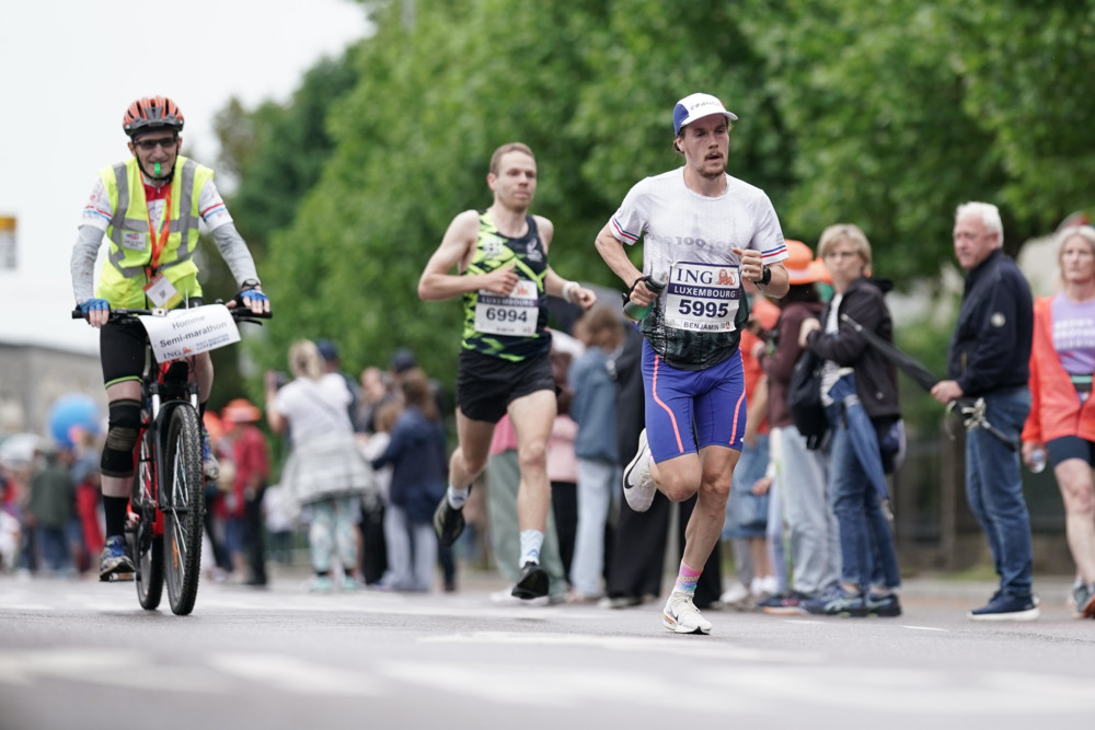 ING Night Marathon / Halbmarathon: Franzose Benjamin Polin pulverisiert Streckenrekord