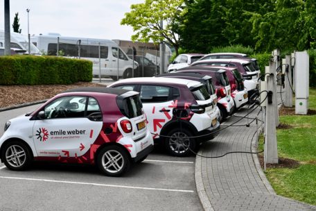 Auch das gehört zum Fuhrpark