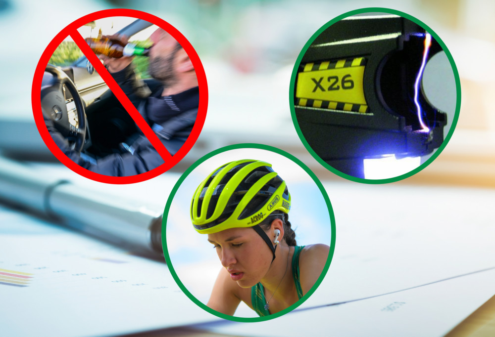 Neue Petitionen / Alkoholverbot am Steuer, Helmpflicht für Radfahrer und Elektroschocker für Busfahrer