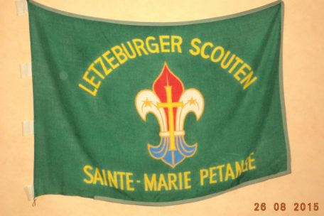 Die Fahne der Petinger Scouten