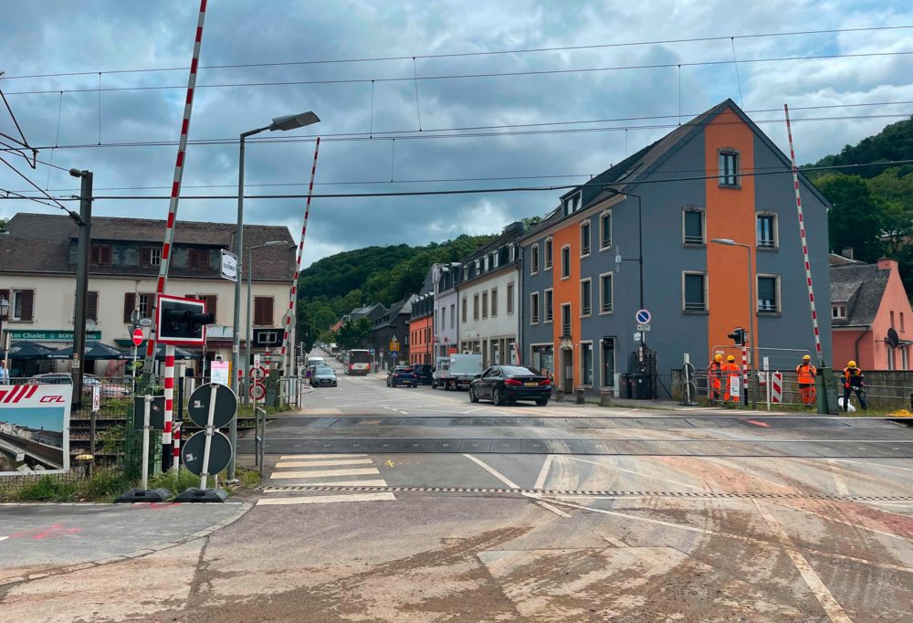 Dommeldingen / Bahnschranke ab Samstag definitiv gesperrt