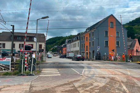 Dommeldingen / Bahnschranke ab Samstag definitiv gesperrt