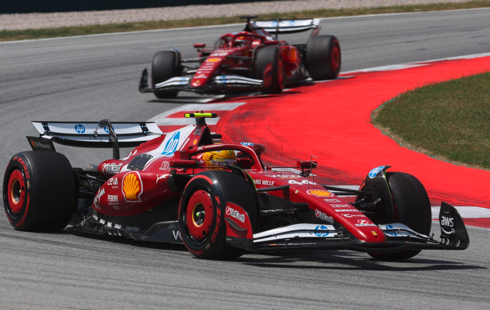 Formel 1 / Viel Amore, kaum Resultate: Hamiltons turbulente Ferrari-Traumehe