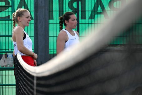 Die beiden erfahrensten Spielerinnen im luxemburgischen Team: Marie Weckerle (l.) und Eleonora Molinaro