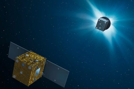 Raumfahrt / Europäisches Satellitenpaar erzeugt künstliche Sonnenfinsternis