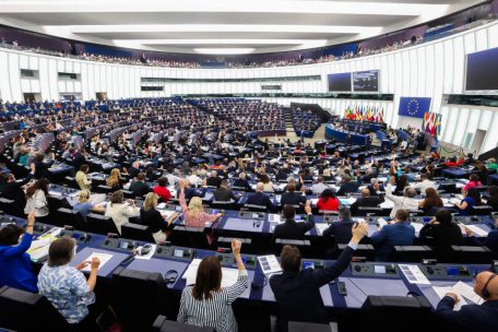 EU-Parlament / EVP und Rechtsextreme gemeinsam gegen Position zur Finanzierung der Entwicklungshilfe