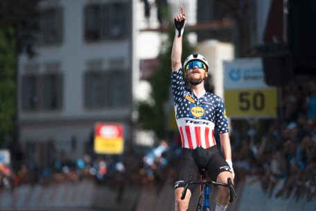 Radsport / Quinn Simmons legt auf der 3. Etappe der Tour de Suisse eine Solonummer hin