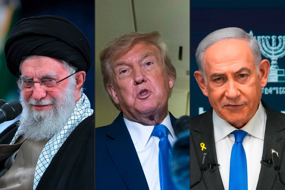 Nahost / Weitere israelische Angriffe auf Iran - Trump lässt militärisches Eingreifen offen