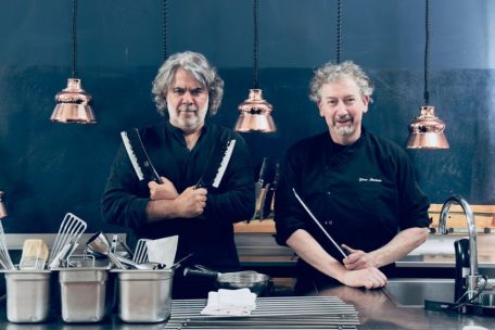 Serge Tonnar (l.) und Yves Radelet laden zum Lunch und Dinner