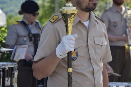 Der Tambourmajor – ebenfalls eine von Braun eingeführte Rolle