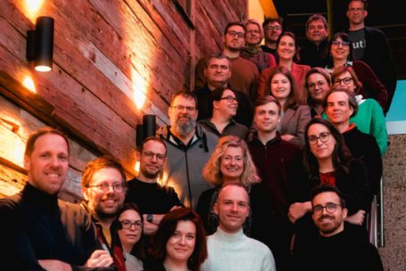 Der langjährige BTS-Koordinator im LCD, Claude Moyen (erste Reihe, l.), mit einem Teil der Studenten und Kursleiter