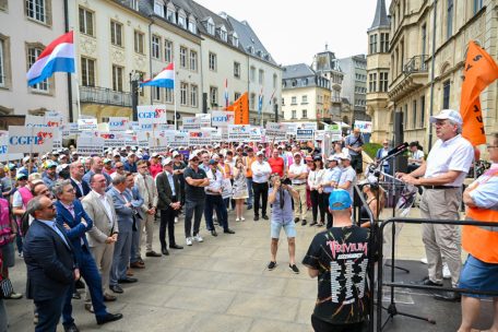 CGFP / Erste Warndemo des öffentlichen Dienstes: „Schluss mit der politischen Arroganz“
