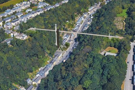 So soll die Brücke nach ihrer Fertigstellung aussehen