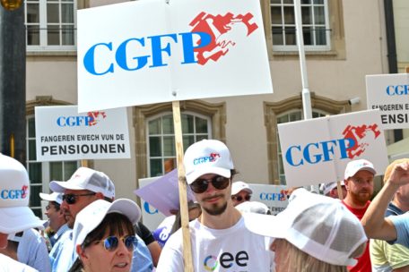 Die Message an die Regierung ist klar: Finger weg von den Renten