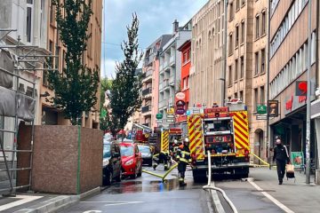 Limpertsberg / Küchenbrand löst Feuerwehreinsatz aus
